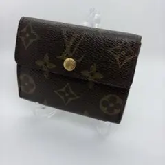 【良品】ルイヴィトン モノグラム ポルトモネビエ カルトクレディ Wホック財布