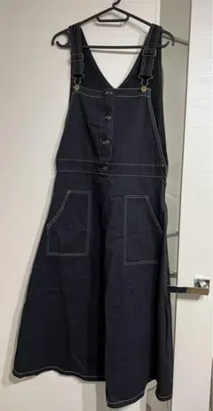 【値段交渉大歓迎】 merlot ジャンパー　スカート　ワンピース　サロペット