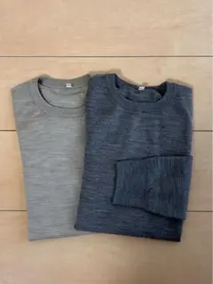 無印良品/クルーネック ニット 長袖