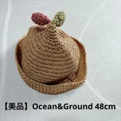 Ocean&Ground キッズ 麦わら帽子 48cm