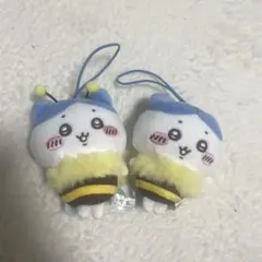 ちいかわ ハチワレ ぬいぐるみ マスコット 2個セットのサムネイル