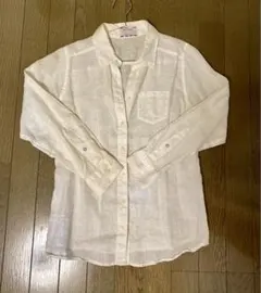新品同様　フレンチリネンシャツ　ジョイントワークスのサムネイル