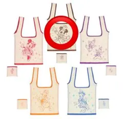 40周年　エコバッグ　カプセル付き　カプセルトイ　ディズニーランド　ミッキー