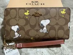 COACH スヌーピー 長財布