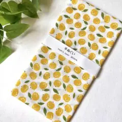 新品✩.*˚手ぬぐい ★ 柚子★ 日本製✩.*˚ 和柄　ギフト用人気