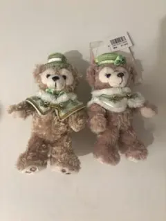 ぬいぐるみバッジ　ダッフィー　シェリーメイ