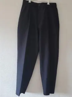 GU　テーパードパンツ　イージーパンツ【S】黒