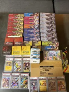 포켓몬 カードゲーム ONE PIECEカードゲーム 大量セット引退品