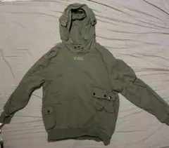 ✨美品✨ DIESEL ディーゼル　カーキ　ギミックパーカーM相当