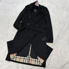 極美品 【BURBERRYS】トレンチコート S ノバチェック 三陽商会 BURBERRY - バーバリーロンドン トレンチコート 裏地ノバチェック