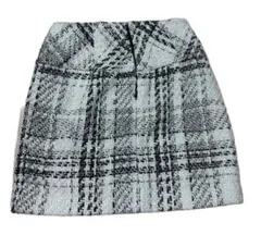 チェック柄タイトミニスカート