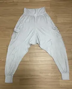 Salsation★グレー サルエルパンツ サイドポケット付き