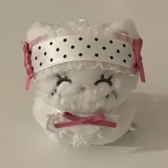 あページ ぬい服 ヘッドドレス+しっぽ / スタイ 2点 にじまるっと ヘッドドレス スタイ ぬい服 紫 - メルカリ