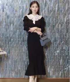 プリーツ ワンピース