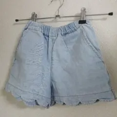 ブランシェス　デニム　ショートパンツ　ハートポケット　120cm 女の子　子供服