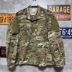 ひ*ろ様 米軍 実物 ACU マルチカム コンバットジャケット L-R PROP