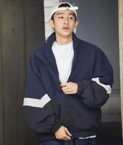 ⭐️【フリークスストア】ビッグシルエット ナイロン フリース リバーシブルブルゾン