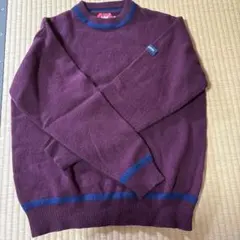 HELly Hansen パープル クルーネック セーター Sサイズ