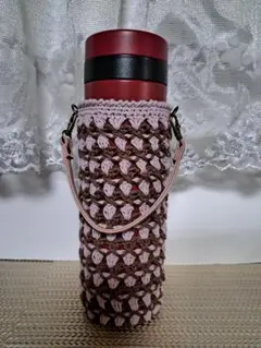 239】ハンドメイド 500ml水筒カバー2枚セット （訳あり） - メルカリ