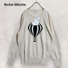 リッチーウィッチー ニット セーター L ベージュ 熱気球 大人 カジュアル