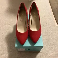 WA!KARU パンプス赤　新品未使用