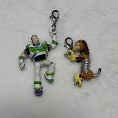 トイストーリー つながるマスコット バズ スリンキー ２点セット
