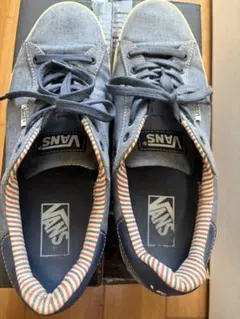 VANS デニムスニーカー ブルーのサムネイル