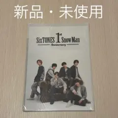 SixTONES SnowMan ダブルクリアファイル 1anniversary