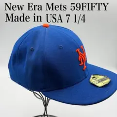 美品 ニューエラ 59FIFTY USA製 メッツ MLB公式 7 1/4 美品 ニューエラ 59FIFTY USA製 メッツ MLB公式 7 1/4 - メルカリ