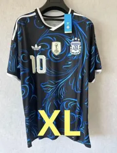 アルゼンチン代表 メッシ 10番 ユニフォーム ブラック XLのサムネイル