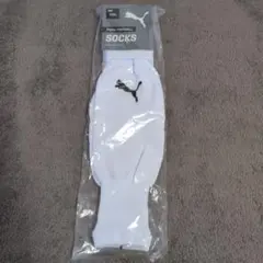 PUMA サッカー　カーフソックス ホワイト
