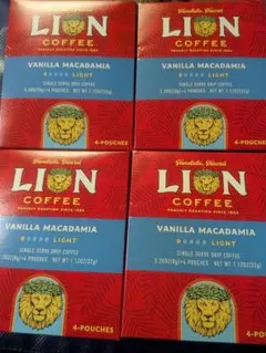 LION COFFEE バニラマカダミア ドリップコーヒー 4P×4箱セットのサムネイル