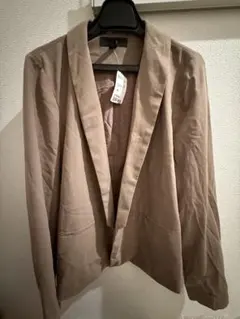 FOREVER 21 CAREER JACKET/LS ココア M