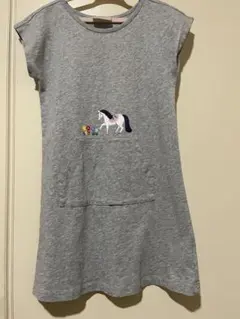 Hanna Andersson ノースリーブ ワンピース 120 ポケットのサムネイル
