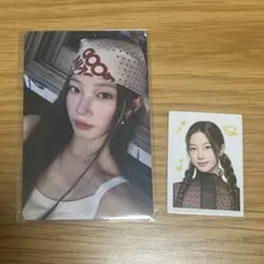 LE SSERAFIM マムズタッチ トレカ 証明写真 カズハ