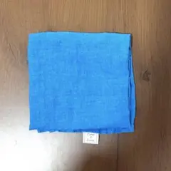 Lino e Lina リーノエリーナ　ハンカチ　ミノルカブルー