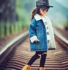 キッズ デニム ジャケット