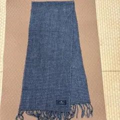 KENT & CURWEN チェック柄マフラー グレー