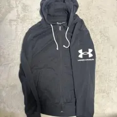 Under Armour ブラック フルジップ パーカー L/G