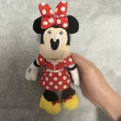 ディズニー ミニーちゃん ぬいぐるみ キーホルダー