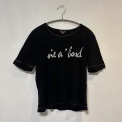 Leilian ⭐️刺繍⭐️ 半袖 Tシャツ ブラック Mのサムネイル