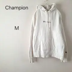 1235＊冠軍 Champion 白色 帽T M 連帽衫