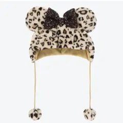 ディズニー　ミニー　豹柄　レオパード　ファンキャップ　茶色 ブラウン 7