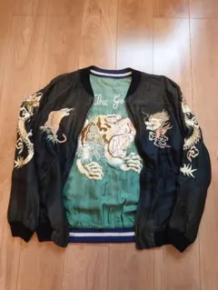 レア 完売品GOLD エイジング加工　ベトジャン　スカジャン　東洋 GOLD VIETNAM JACKET AGING MODEL / GL15847 ゴールド(東洋