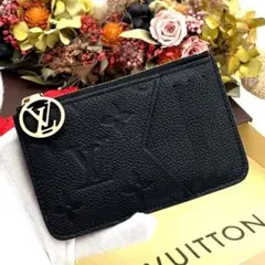 未使用級IC】ルイヴィトン ポルトカルトフローラ 黒 コインカード