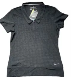 NIKE GOLF Dri-FIT ブラック ポロシャツ L