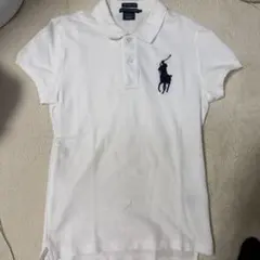 Ralph Lauren ビックポニー ポロシャツ 白 y2k swagのサムネイル
