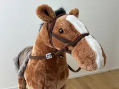 座れるぬいぐるみ 椅子 馬