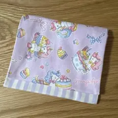 4869【2点100円、3点200円引き】ユニコーン柄移動ポケット
