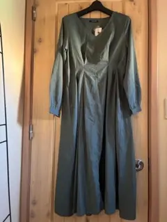 AS KNOW AS PINKY ロングワンピース 7号 グリーン